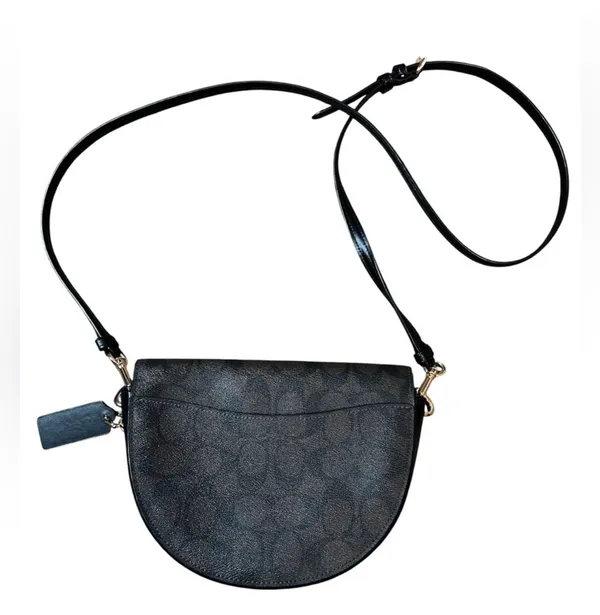 Coach Ellen Crossbody In Signature Canvas Brown Black C1430 - Image 3