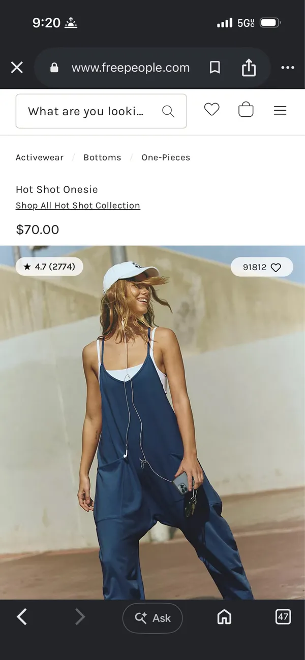 Free People Jumpsuit Hot Shot - Image 5