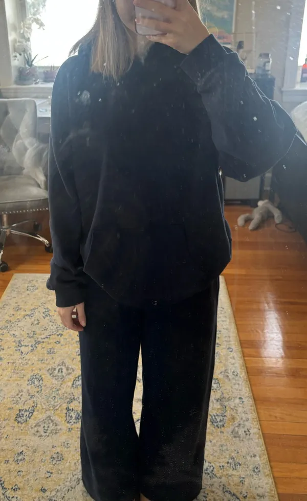 Hollister Navy Blue Sweat Set - Image 2