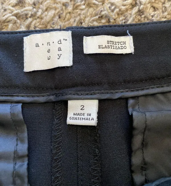 Black Dress Pants Size 2 - Image 3