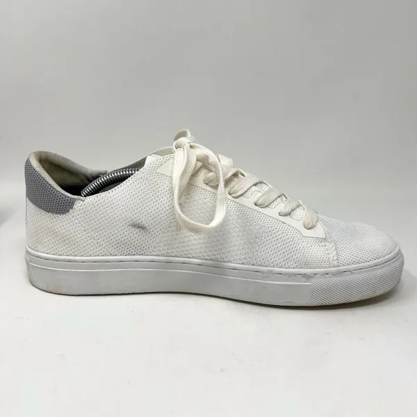Greats Brooklyn The Royale Knit 2.0 White Grey Low Top Sneakers Women's Size‎ 10 - Image 7