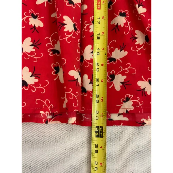 Warm Women's Top size small‎ Red - Image 5