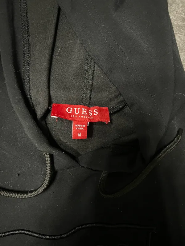 Guess Cropped Hoodie - Image 3