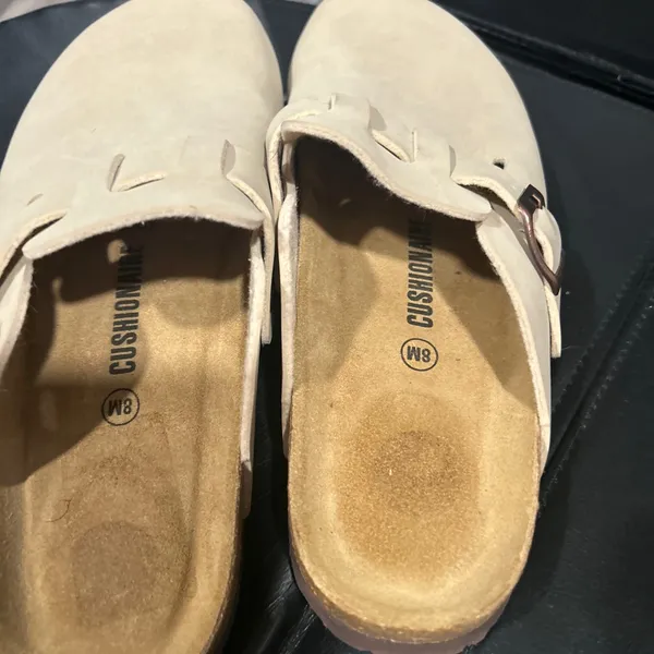 Cushionare Women's Cream Mules - Image 6