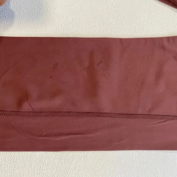 Aeropostale High Rise Leggings Women’s Small Burgundy Active Stretch - Image 8