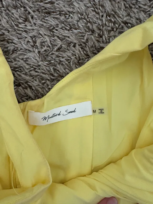 Mustard seed Yellow dress - Image 4