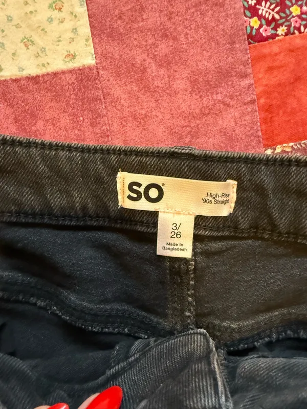 SO 90s straight jeans Gray Size 26 - Image 2