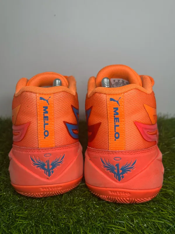 Puma MB.01 LaMelo Ball Orange GS 6Y Basketball Shoes Youth Men 6 Women 7–7.5 EU 38 - Image 4
