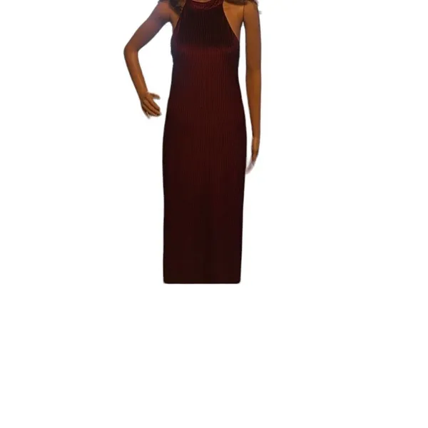 Forever 21 formal dress large maroon - Image 11