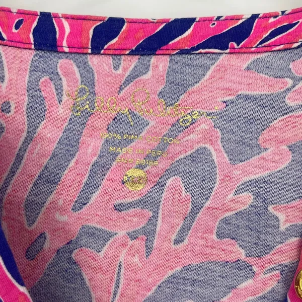 Lilly Pulitzer Alessia Did You Catch Dress Sz XXS Preppy Coastal Resort Pima - Image 5