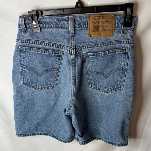 Levi's Light Blue Jean Shorts for Men - Image 3
