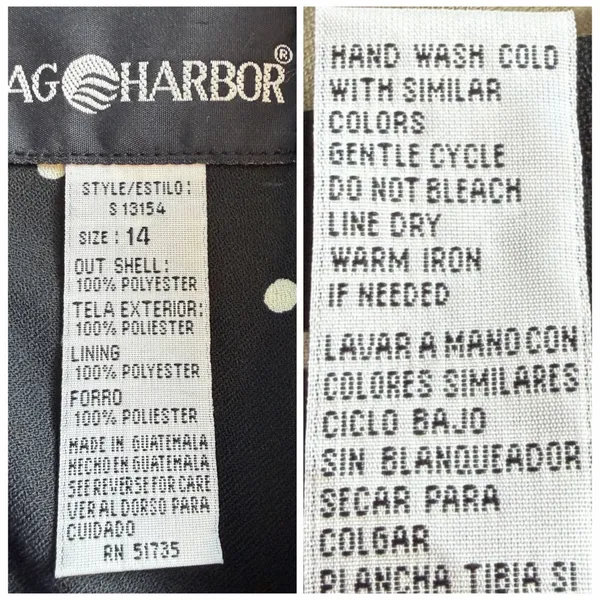 SAG Harbour Y2K Black Polka Dot Sleeveless Sheath Dress Knee Length Size 14 - Image 10