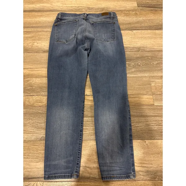 Judy Blue JB82102DK Medium Wash Skinny Jeans Womens 13/31 High Rise Stretch - Image 6