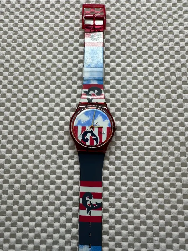 Swatch Watch The Boss GR109 Vintage 1991 - Image 3