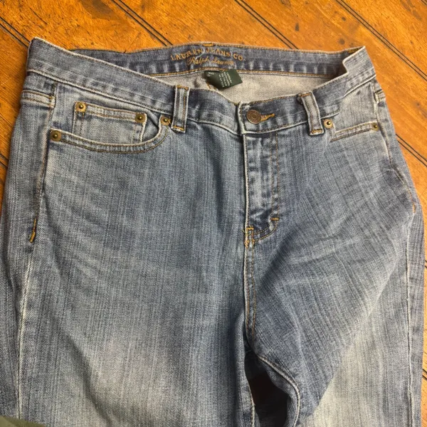 Lauren Jeans Co Ralph Lauren Womens Bootcut Denim Pants Medium Wash Size 6P‎ - Image 7
