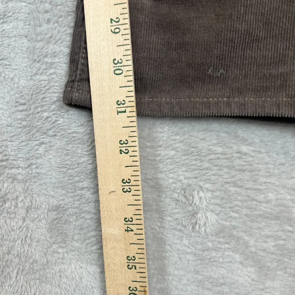 Gap Womens Universal Baby Boot Corduroy Jeans Size 2/26R Gray high rise - Image 6