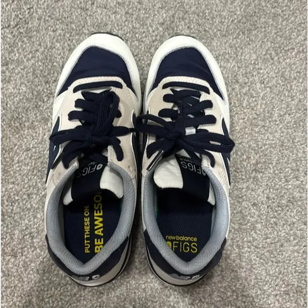 New Balance Figs 996 Navy & Cream - Image 3
