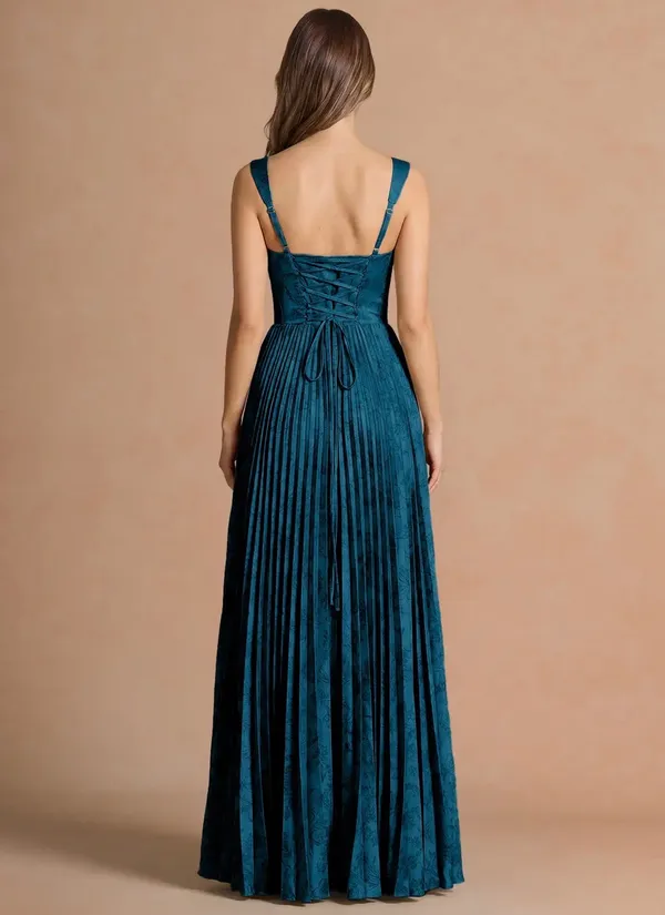 Azazie Isonelle blue ballgown - Image 2