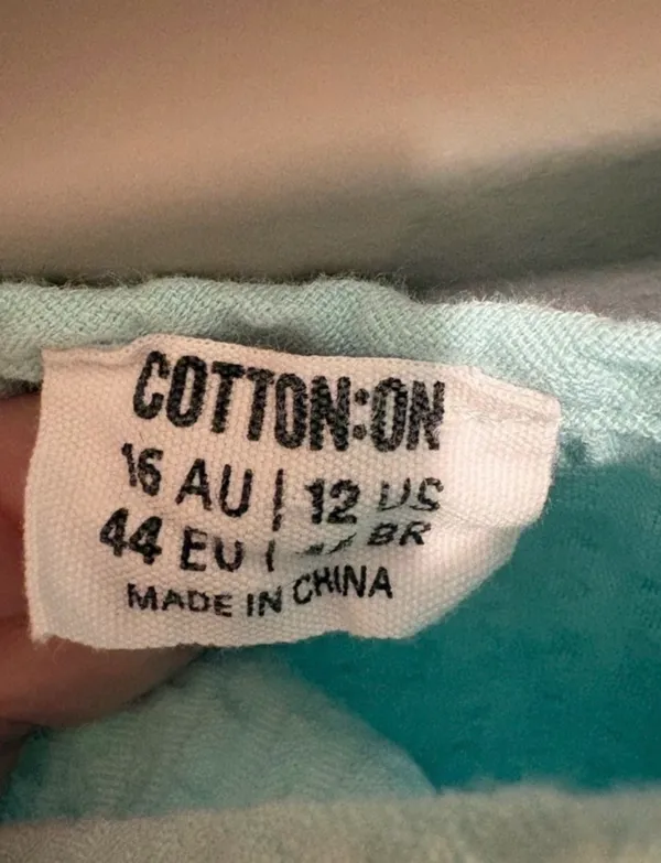 Cotton On Light Blue Sleeveless Blouse - Image 6
