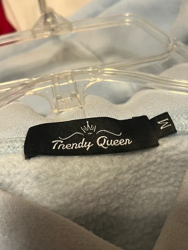 Trendy Amazon Queen Blue Hoodie - Image 3