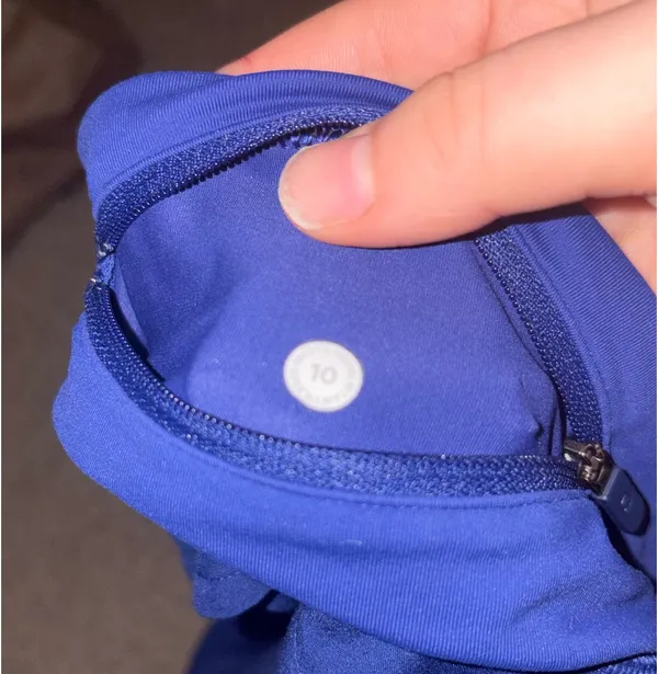 Lululemon Blue Shorts Hotty Hot - Image 5