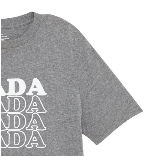 Motherhood Maternity Unisex Dada Graphic Tee Sz L Gray Short Sleeve Father's Day - Image 9
