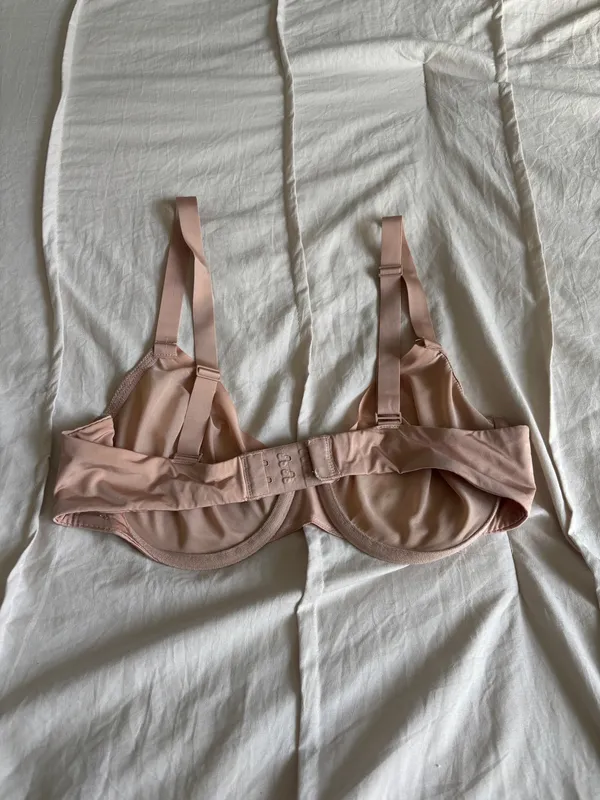 Beige Skims Sheer Bra - Image 2