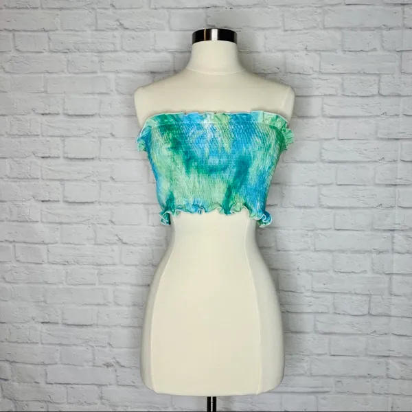 Tie Dye Convertible Top Multiple Size XS - Image 3