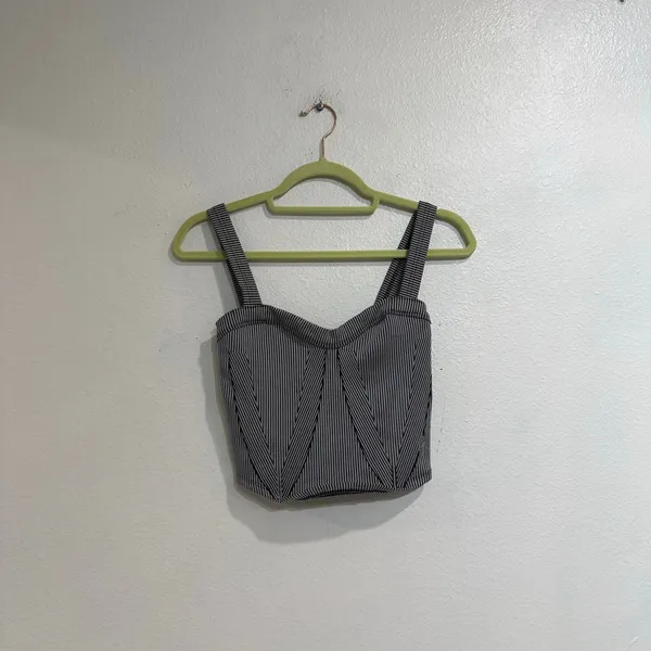 Free People FP Movement Black Combo Perfectly Plated Cami Sz M - Image 2