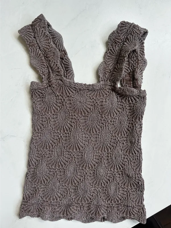 Brown Free People Love Letter Cami - Image 2