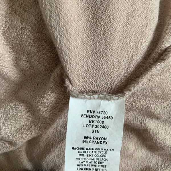 BKE Buckle Womens Size XL Beige Open Front Duster Cardigan - Image 5