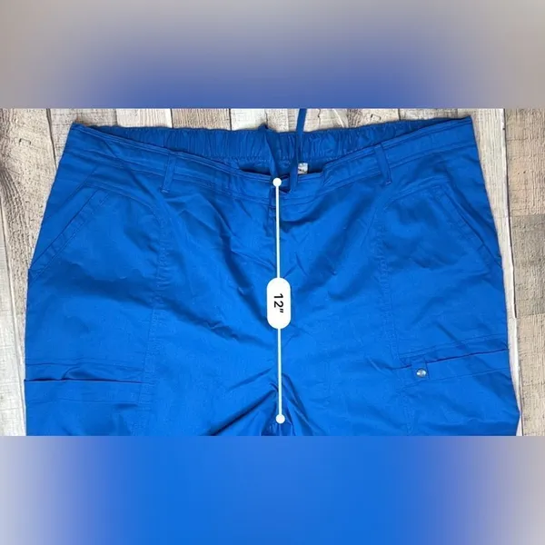 Cherokee Luxe 21100T Royal Low Rise Scrub Uniform‎ Nurse Pant 2XT NWT Medical - Image 7
