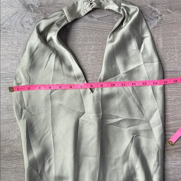 NEW Show me your MuMu Jasmine Halter Maxi Dress XS - Image 8