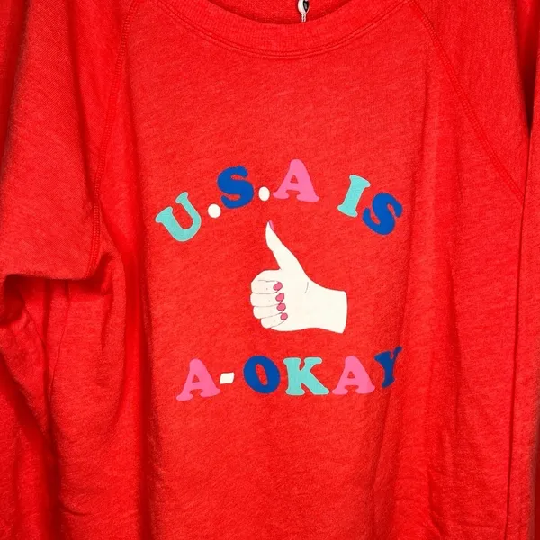 Wildfox USA Jumper Shirt‎ nwt - Image 2