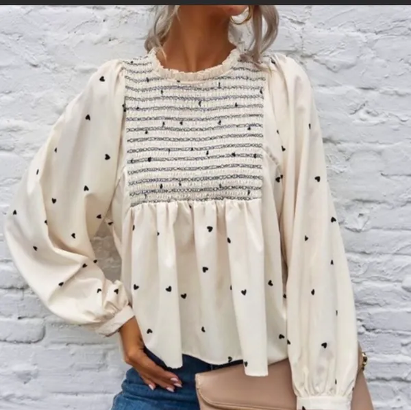 Zara heart top - Image 2