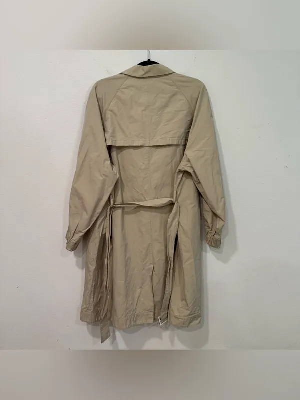 Piazza Sempione Beige Belted Trench Coat 6 - Image 7