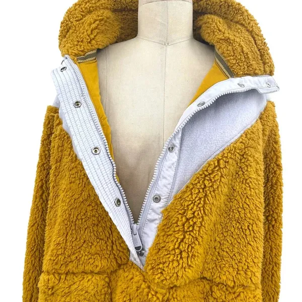 Free People Movement Fall To Rise Half‎ Zip Pullover Honey Mallow Size Small - Image 5