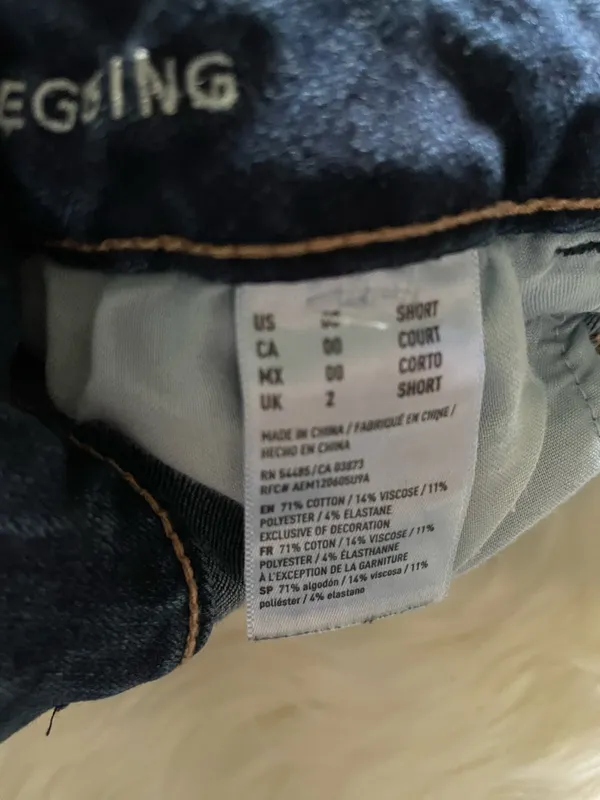 American Eagle Jegging Jeans Womens Blue Denim Pants Stretch - Image 7