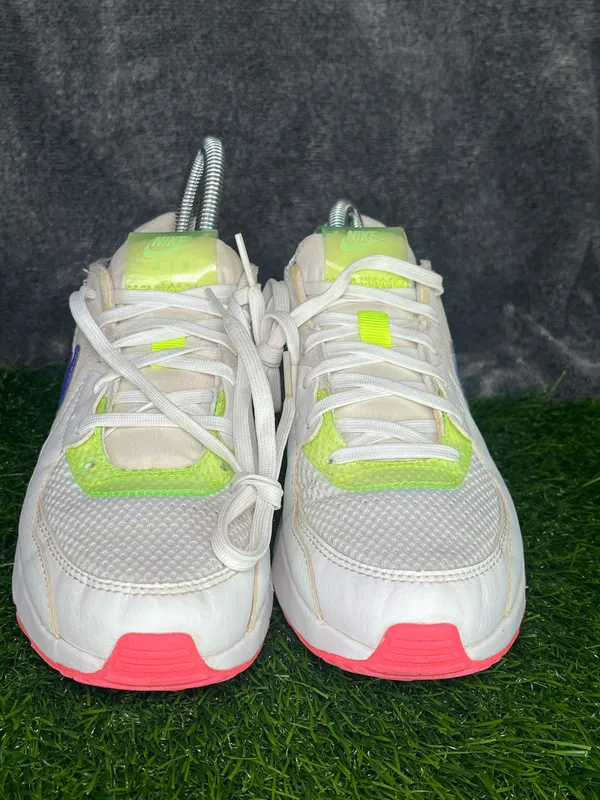 Nike Air Max White Multi-Color Sneakers Women’s US 6 - Image 2