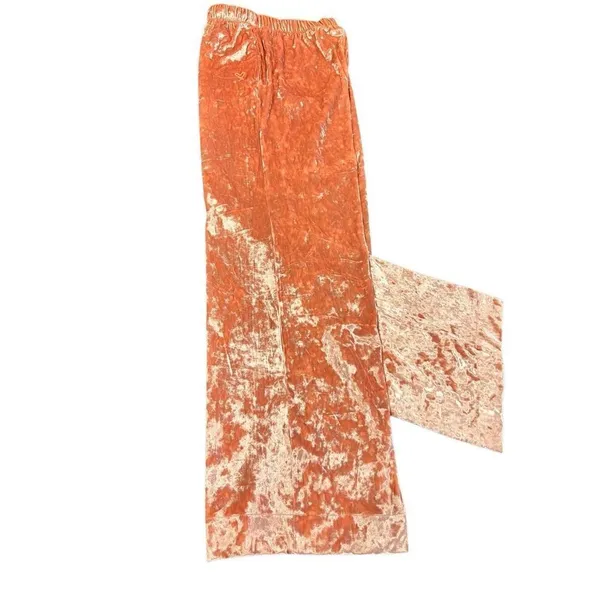 Victoria’s Secret velvet pants with flared legs pants size Medium - Image 6