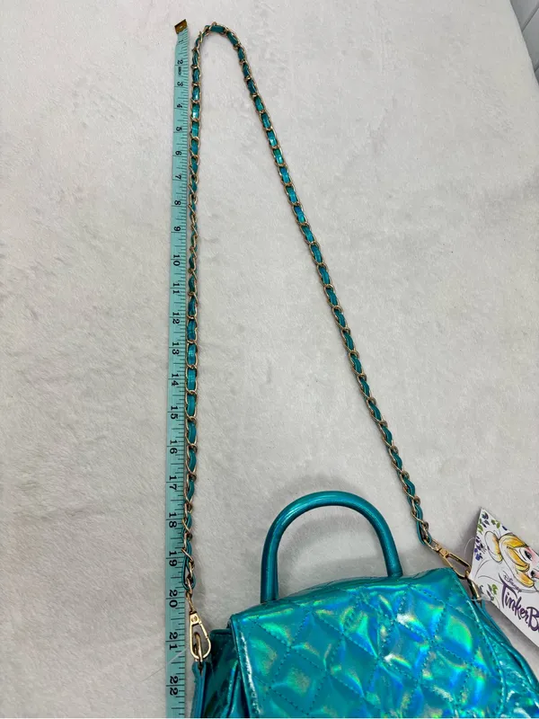 Disney Tinkerbell Character Handbag Quilted Mini Crossbody Bag NEW - Image 12