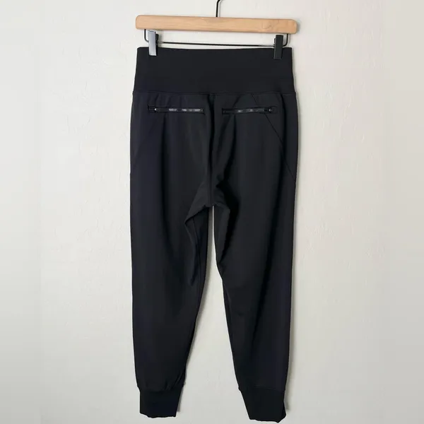Athleta Venice high rise jogger pants black small - Image 7