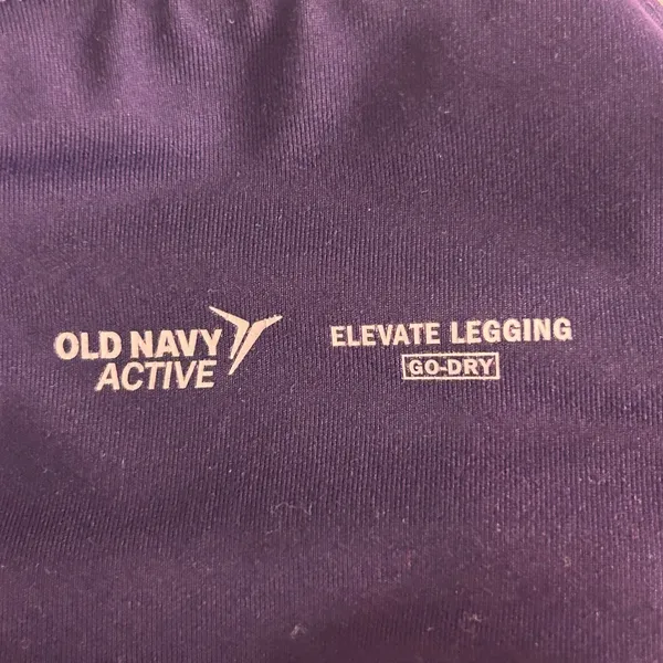 Old Navy Legging‎ Size XL Capri Floral Workout Performance Gym Yoga Performance - Image 6