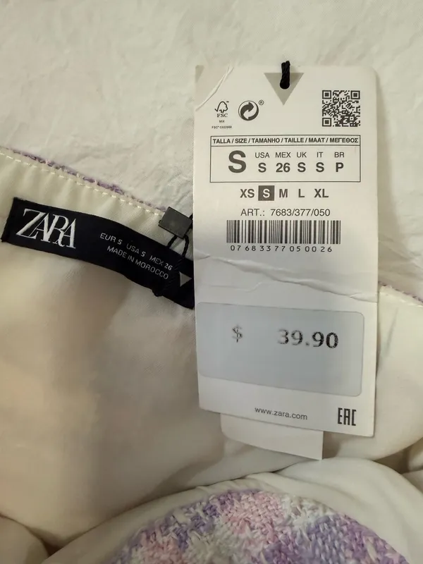 ZARA Crop Top - Image 3