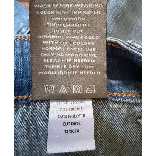 Torrid Women’s High Rise Straight Jeans Blue Size 16R XL Stretch Denim - Image 8