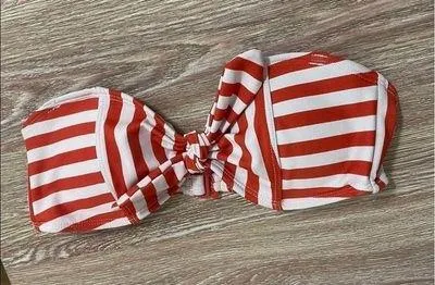 Striped Bikini Top - Image 3