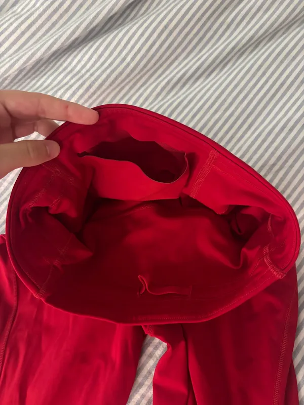 Red Lululemon Leggings - Image 6