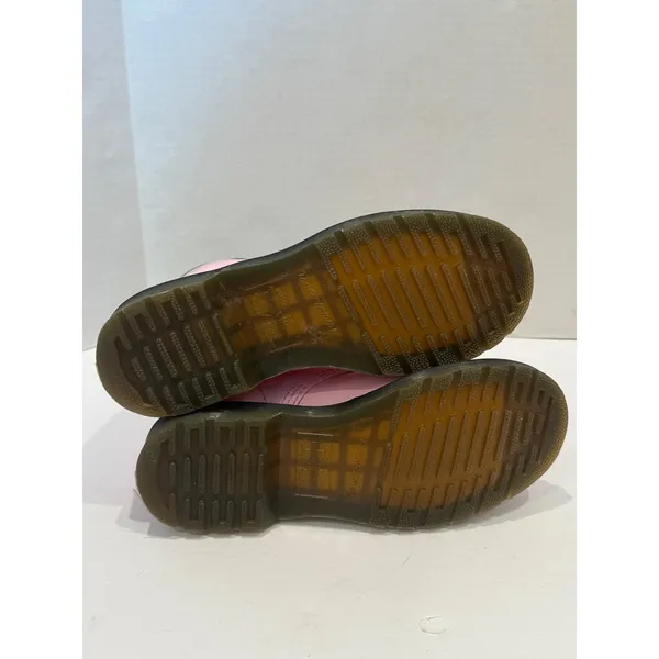 Dr. Martens 1460 Boot Womens Size 6 Pink Patent Leather 8-Eye Lace Up‎ Combat - Image 8