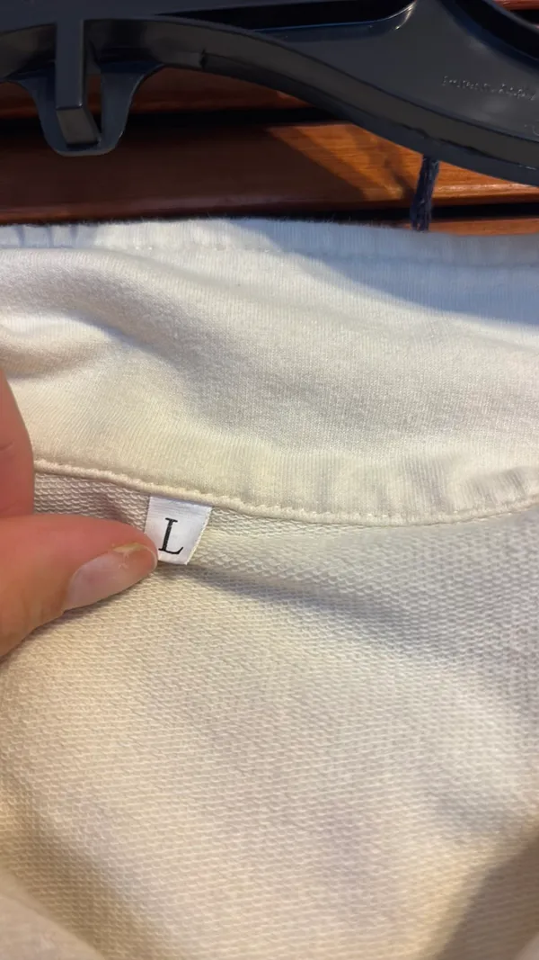 Yellow quarter zip Size L - Image 2