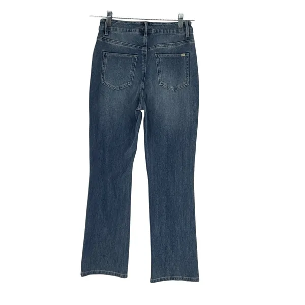 Halara Womens High Waisted Bootcut Jeans‎ Medium Wash Blue Size S Regular - Image 2